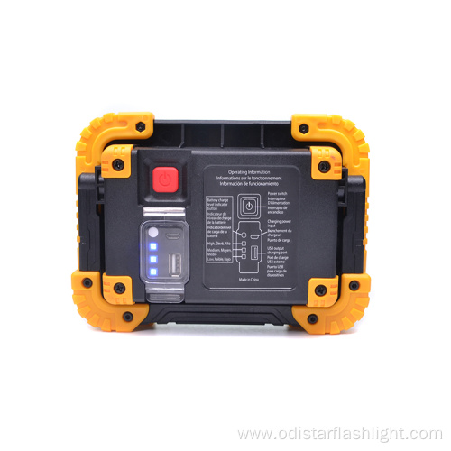 10W Portable 750lms Outdoor power bank work lamp